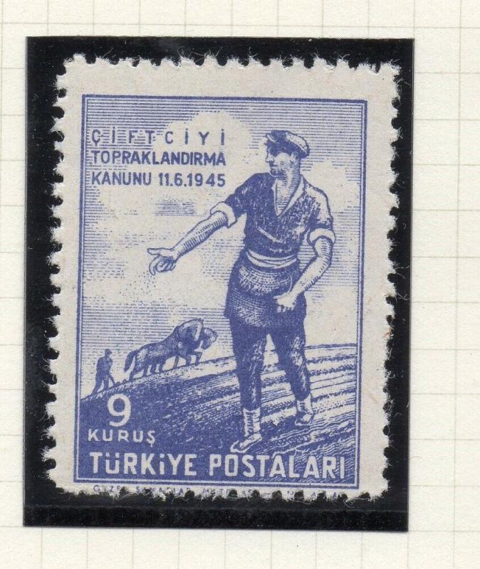 Turkey 1946 Early Issue Fine Mint Hinged 9k. NW-05205