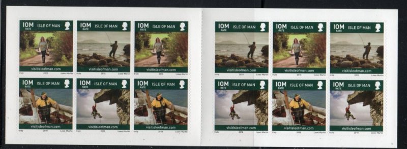 Isle of Man Sc 1356a 2010 Island Life (32p) stamp booklet  mint NH