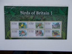 2010 Birds of Britain I Post & Go Presentation Pack - FS6 No:P&G2 Superb U/M