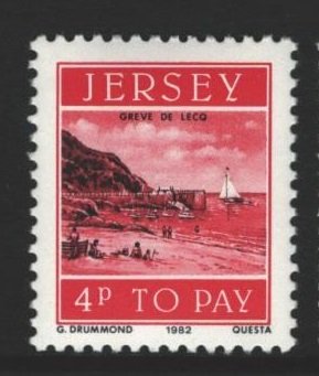 Jersey Sc#J36 MNH