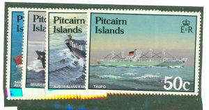 PITCAIRN ISLAND 258-61 MNH CV $4.00 BIN $2.00