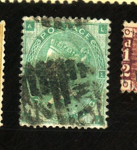 GREAT BRITAIN #42 PL1 USED FVF Cat $450