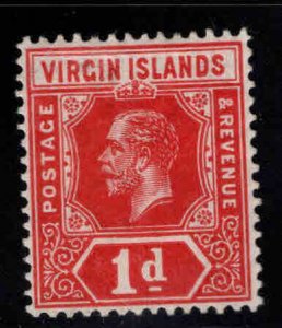 British Virgin Islands Scott 54 MH* KGV stamp 1922