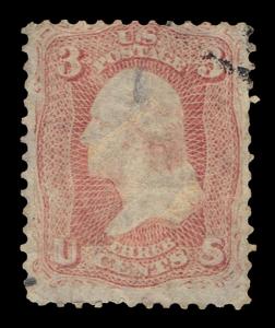 GENUINE SCOTT #65 USED 1861 ROSE - AFFORDABLE BISHOP ESTATE SALE