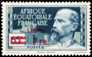 French Equatorial Africa #127  MNH - Nr 51 Surcharged (1940)