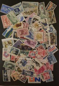 US 100 Different Used Stamp Lot Collection T6012