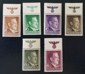 Germany Third Reich Poland General Government Hitler Head National Emblem MNH