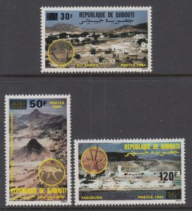 Djibouti 657-660 MNH VF