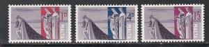 Malta # 341-343, Three Wise Men, Mint LH, 1/3 Cat.