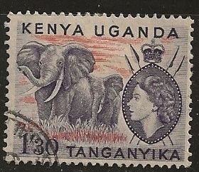 Kenya Uganda  & Tanganyika | Scott # 113 - Used