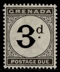 GRENADA GV SG D14, 3d black, M MINT.