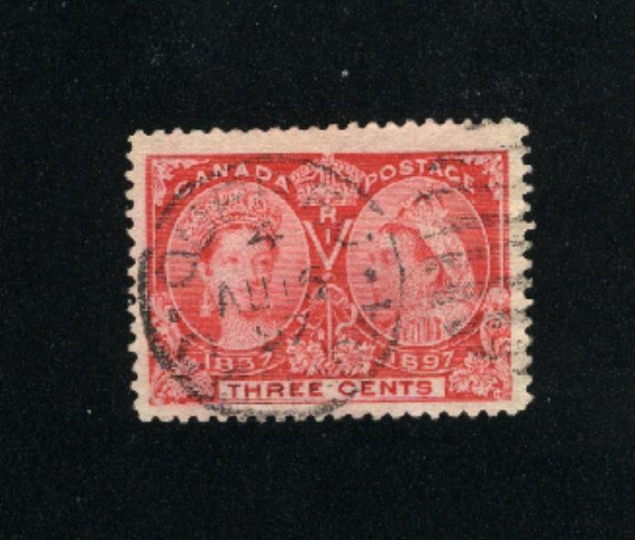 Canada #53  -1  used     PD