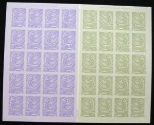 US Stamp #3999a MNH - 2006 Wedding Doves Full Sheet of 40 -(20 #3998 & 20 #3999)