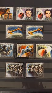 Space Stamp Collection Volume 2 of 3 [WORLD] see 64 pages [MASSIVE]