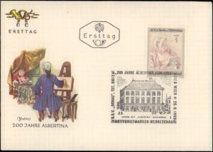 Austria, Worldwide First Day Cover, Art