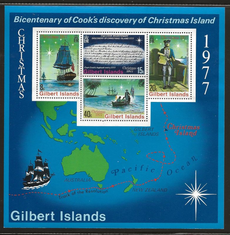 GILBERT ISLANDS SC# 303a  FVF/MNH