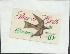 # 1552 USED CHRISTMAS DOVE AND WEATHER VANE SELF STICK