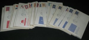 US #1633-82, 13¢ State Flag FDC's, Set of 50, Colonial Cachets, Scott $75.00