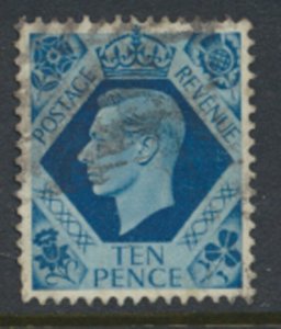 GB   SG 474   SC#  247  Used  dated cancel  see detail & scans