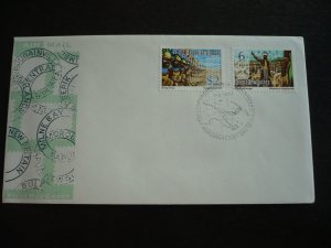 Postal History - Papua New Guinea - Scott# 372,388 - First Day Cover