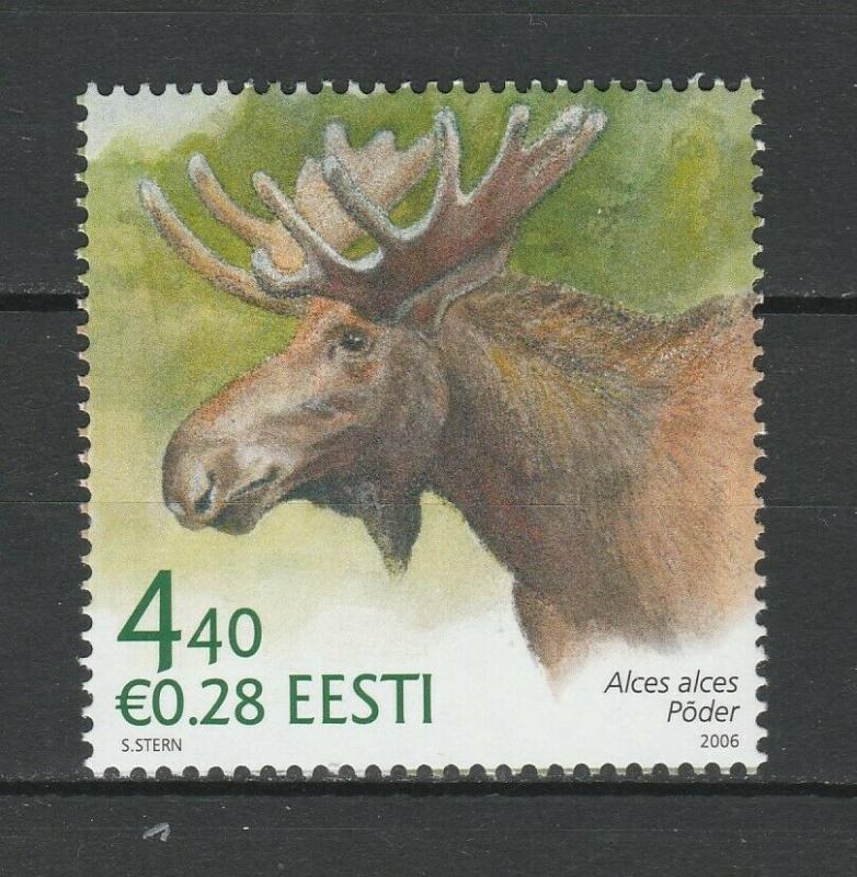 Estonia 2006 Fauna, Animals, Moose MNH Stamp