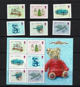 Guernsey: 2015, Europa, Toys,  MNH set & M/Sheet  