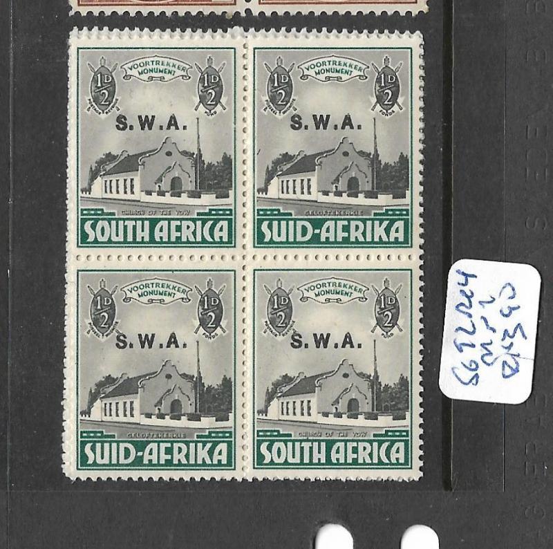 SOUTH WEST AFRICA   (PP0606B) 1/2D  SG 92 BLOF 4  MNH