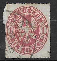 Prussia #17 used