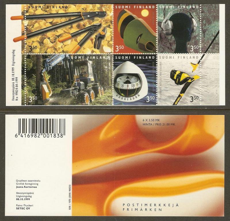 Finland #1116 NH Modern Design BKLT