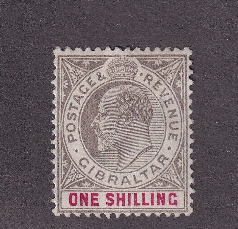 Gibraltar Scott # 44 VF OG previously hinged nice color scv $ 33 ! see pic !