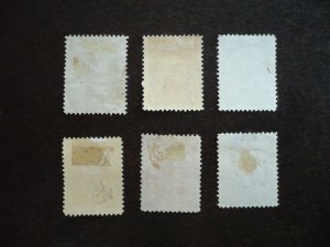 Stamps - Newfoundland - Scott# 78-82,84 - Mint Hinged Part Set of 6 Stamps