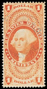 U.S. REV. FIRST ISSUE R72c  Used (ID # 108824)