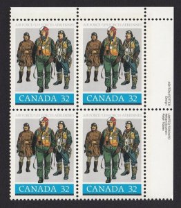 AIR FORCE * Canada 1984 #1043 MNH UR Block of 4