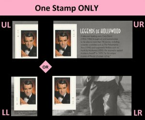 US 3692 Legends of Hollywood Cary Grant 37c plate single MNH 2002