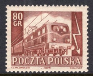 Poland 613 Train MNH VF