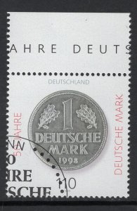 Germany  #2007   cancelled  1998  anniversary Deutche Mark