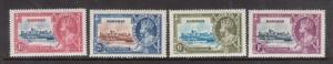 Bahamas #92 - #95 Very Fine Never Hinged Set