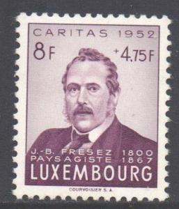 Luxembourg SG562, 1952 National Welfare Fund 8f + 5f MH*