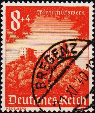 Germany. 1940 8pf+4pf  S.G.743 Fine Used