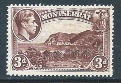 Montserrat #97 NH 3p Sea Island Cotton