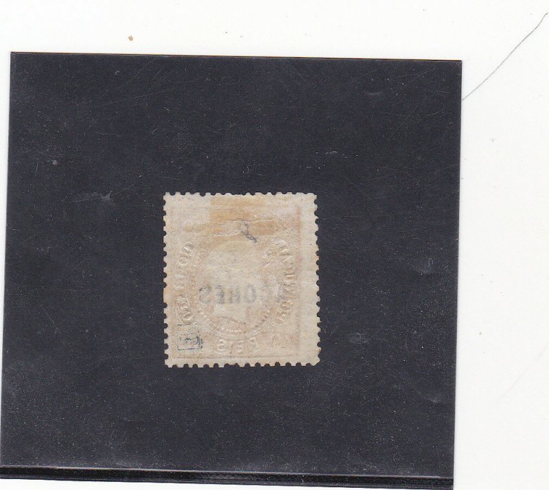 AZORES / PORTUGAL D. LUIS 10 R. (1868-70)  AF # 8  C.V  140,00 euros