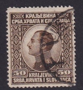 Yugoslavia   #30  used 1924  King Alexander  50p