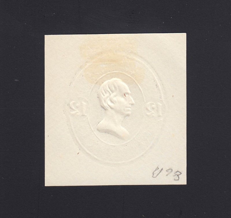 Scott #U93 Mint Cut Square, Cat $100.00