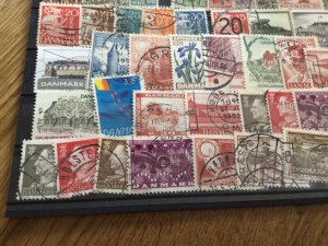 Denmark mounted mint or used stamps  A12360