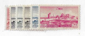 Lebanon Sc #C159-C164  set of 6 OG VF