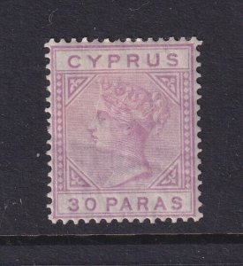 Cyprus, Scott 20a (SG 17), MHR (some offset on gum)