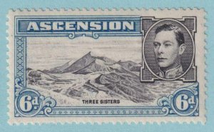 ASCENSION ISLAND 45  MINT HINGED OG * NO FAULTS VERY FINE! - TTZ