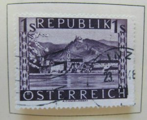 1947-48 A5P38F124 Austria 1s Used-