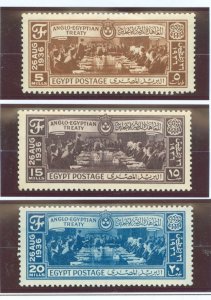 Egypt #203-205  Single (Complete Set)