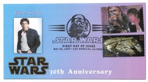 4143b & l 41c STAR WARS - HAN SOLO / FALCON - Unknown cachet